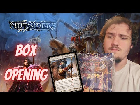 OPENING My First OUTSIDERS Booster Box