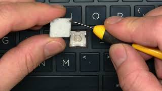 HP Spectre X360 13-AP Laptop How to Key Cap Repair