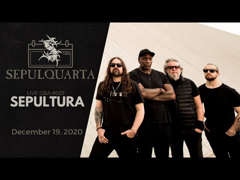 SepulQuarta - LIVE Q&A with Andreas, Derrick, Paulo & Eloy