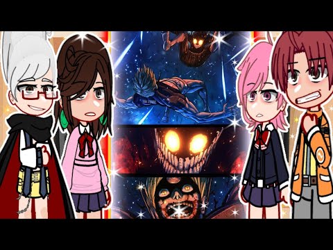 DANDADAN react to Okarun/ Ken Takakura|| Okarun vs Evil Eye|| ⚠️manga spoilers|| gacha reaction||