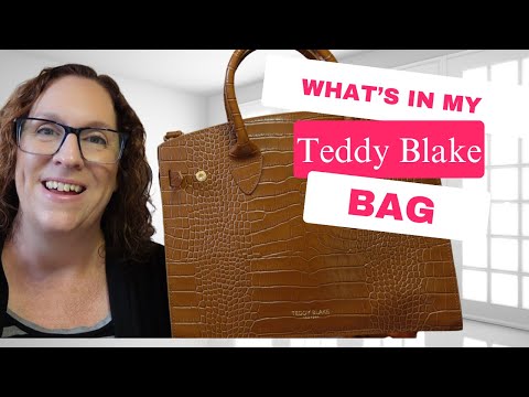 What's In My Bag / Teddy Blake Bag Review / #teddyblake