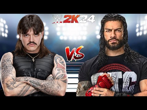 WWE 2K24 DIRTY DOMINIK MYSTERIO VS. OTC ROMAN REIGNS!