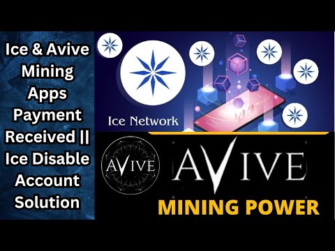 Best And 100% Real Airdrops || Ice & Avive Mining Apps Payment Received || Ice