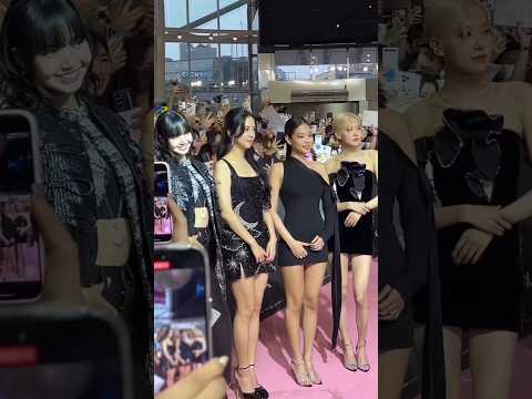 Blackpink on pink Carpet 🖤🩷 #lisa #jisoo #jennie #rose #blackpink #kpopgroup #kpopedit #viralvideos