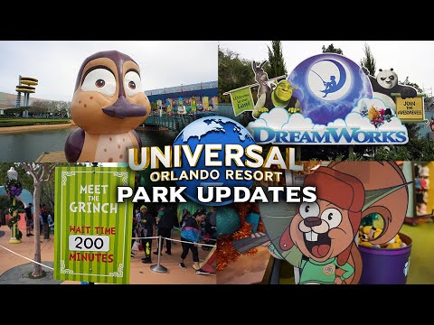 Universal Orlando Holiday 2023 Park Updates! Giant Ducks, Dreamworks Land & More