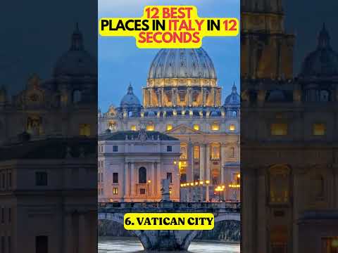 12 Best Places In Italy In 12 Seconds - Travel Video