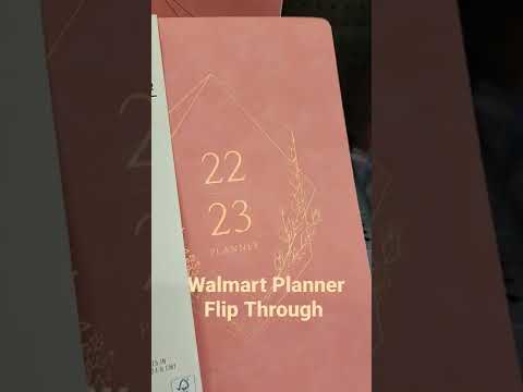 NEW Walmart Planners| prices and flip through of the best planners