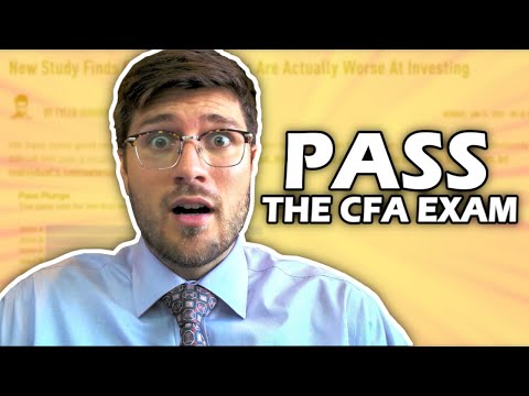 Before taking your CFA exam...