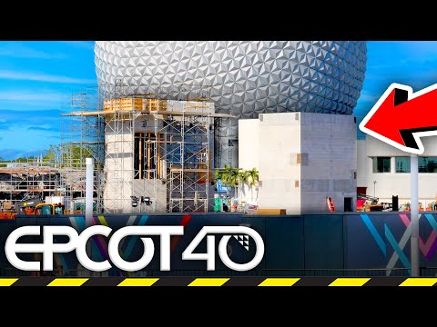 TOWERS RISE OVER EPCOT CRATER! - October 2022 Construction Update - Disney Vlog