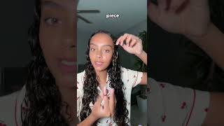 THE BEST Curly Hair Routine BY: Hallie.ganga #hairtype #hairtok #curlyhair  #curlygirl #hairtutorial