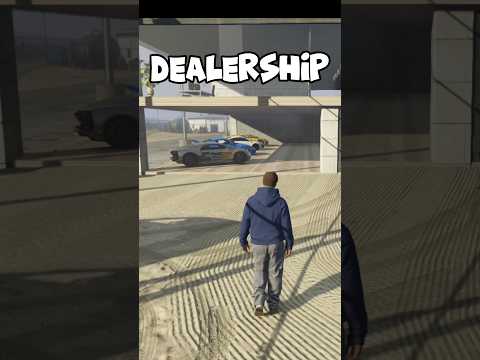 GTA 5 dealership gets robbed by AI🤖