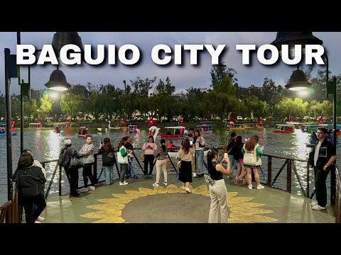 Walking Baguio’s City Center Tourist Spots – Burnham Park, Session Road, & SM Mall | Christmas Tour