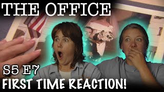 The Office | S5 E7 | "Customer Survey" | FIRST TIME REACTION