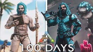 Surviving 100 Days in Hardcore ARK Survival Evolved [Island Edition]