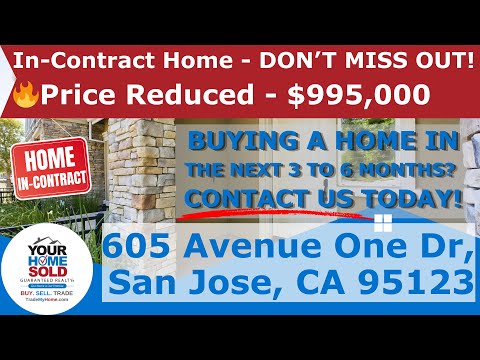 In-Contract - 605 Avenue One Dr, San Jose, CA 95123