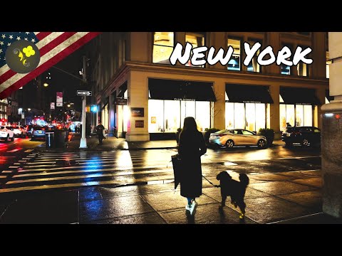 New York 4K Virtual Walking Tour: Flatiron District - Manhattan