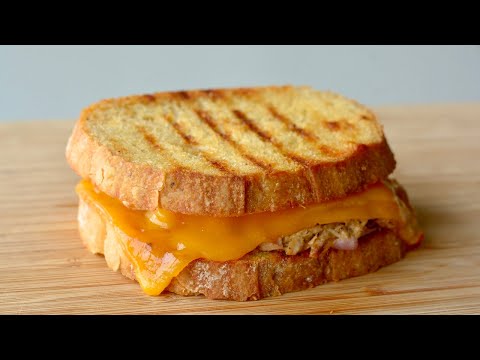 TUNA MELT RECIPE | How to make Cheesy Tuna Sandwich