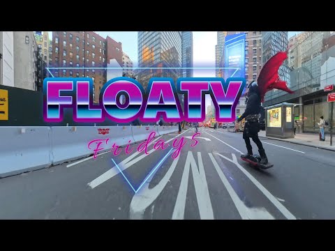 FLOATY FRIDAY 29 - VOL I #foryou  #insta360 #nyc #onewheel