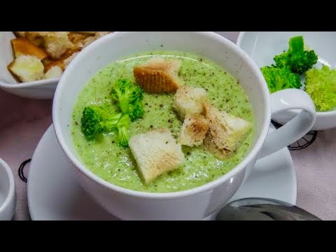 This Quick Creamy Broccoli Soup Is Like Medicine For My Stomach!