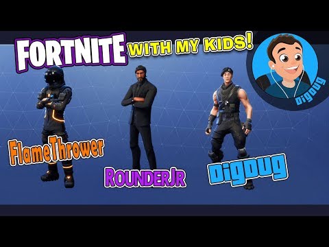 My Kids have decided I need to get back into Fortnite Battle Royale by Epic Games with My Kids!