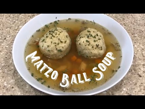 Matzo Ball Soup Recipe