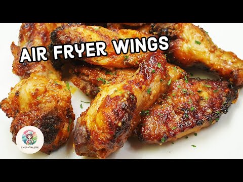 How To Make Juicy Moist Tender Chicken Wings In Air Fryer