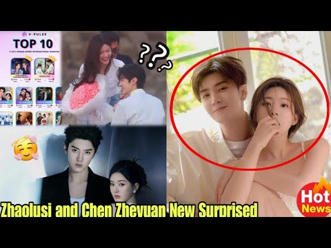 Zhaolusi And Chen Zheyuan Hidden love Forever 🎉 C-Drama Series International Ranking