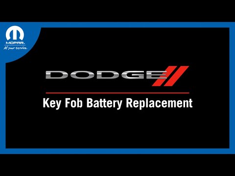 Key Fob Battery Replacement | How To | 2024 Dodge Durango