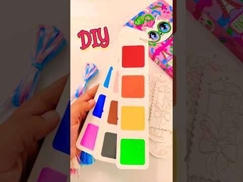 DIY Crafts 🌈🙂 Art and craft | Easy Paper Craft | DIY Bookmark Making Kit #shorts