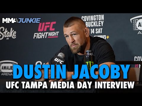 Dustin Jacoby Not Pressured By 1-4 Run Ahead of Vitor Petrino Fight | UFC Tampa