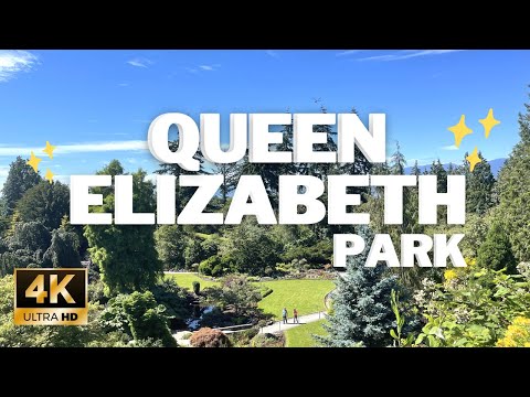 Walk Around ICONIC Queen Elizabeth Park In Summer | Vancouver Canada [4K]