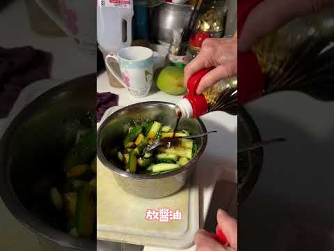 食譜分享/阿嬤牌涼拌小黃瓜