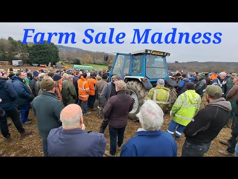 Farm Sale Madness Farm Machinery Ford Tractors, Massey, Claas Arion, John Deere, Valtra, New holland