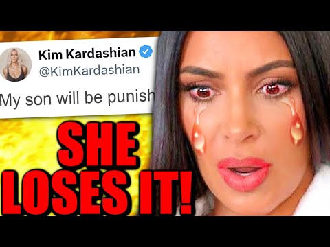 Kim Kardashian PANICS, Deletes Son's Anti-Leftist YouTube Channel!