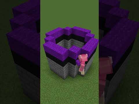 How to make a witch's house　Bedrock Edition 【Minecraft】