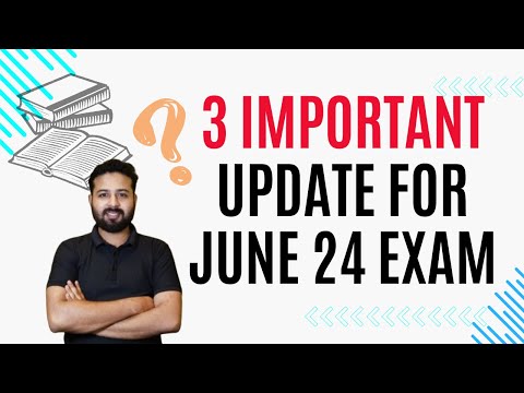 3 Most Important Updates For CMA June 2024 Exam |CMA Ramees Karat