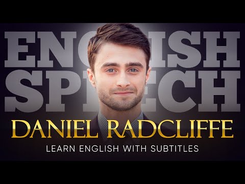 ENGLISH SPEECH | DANIEL RADCLIFFE: Courage and Compassion (English Subtitles)