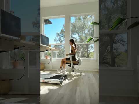 👟 WFH Desk Treadmill | How I Transition from Sitting to Walking While I Work