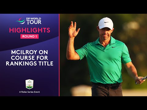 Rory McIlroy | Round 1 Highlights | 2024 DP World Tour Championship