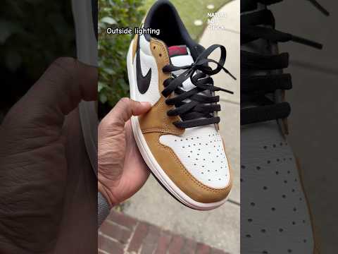 Jordan 1 Low ROTY 2025 Outside vs Indoor Lighting! #short #sneakers