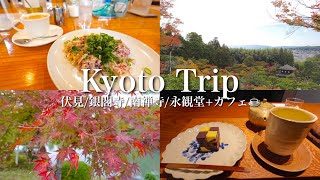 【京都1泊2日】社会人の弾丸京都旅行💨【銀閣・永観堂・南禅寺/喫茶・カフェ☕️】