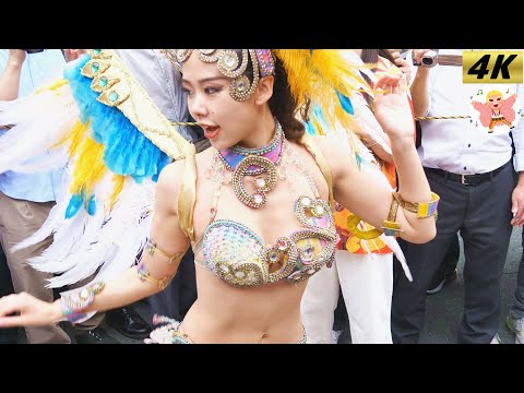 【4K】速報！　ウニアンのとんでも美少女！ 大岡川水上劇場2024 #2 Samba in Japan　2024