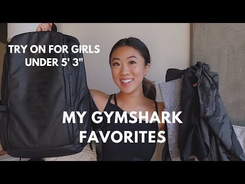 GYMSHARK FAVORITES TRY-ON 2021 | for girls under 5' 3" & what to buy from the sale