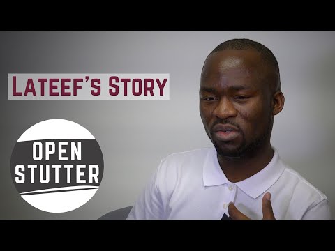 Open Stutter: Lateef's Story - From Compensation to Authenticity