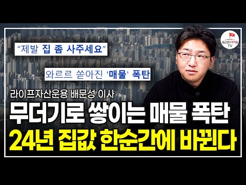 금리 하락은 부동산 청신호? 환상에서 빠져나오셔야 합니다. (라이프자산운용 배문성 이사)