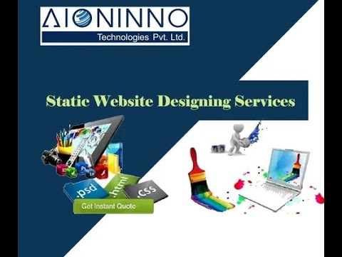 STATIC WEBSITE DESIGN