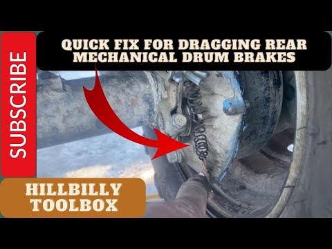 Fix your dragging rear drum brakes - Honda Fourtrax Foreman Rancher TRX300 TRX300FW TRX400FW