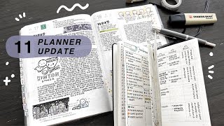 November 2024 Planner Update | Hobonichi Cousin, Reading Journal, Pocket Bullet Journal