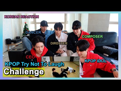 Koreans React To KPOP Try Not To Laugh challenge