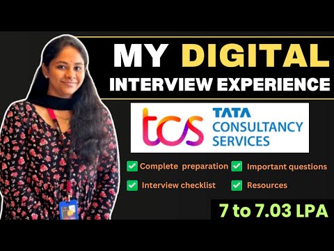 My TCS DIGITAL interview experience in Tamil💥 | Complete Interview preparation✅ | TCS DIGITAL 2025 🥳